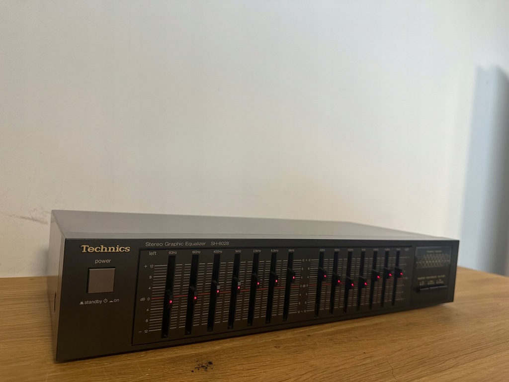 TECHNICS SH-8028 KOREKTOR GRAFICZNY SUPER STAN WARTO SPRAWNY 100% UNIKAT!!!