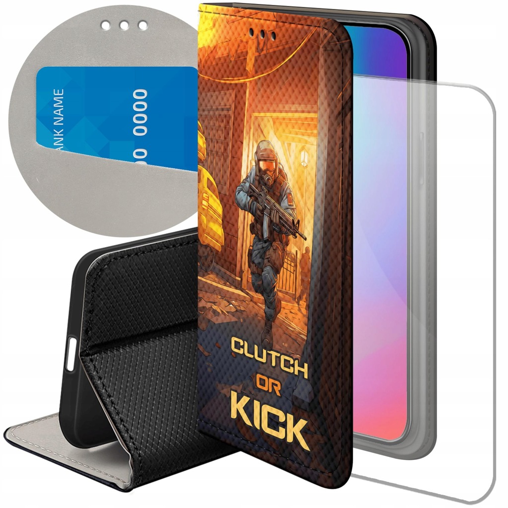 ETUI Z KLAPKĄ DO REALME 9 PRO PLUS WZORY CS GO COUNTER-STRIKE FUTERAŁ CASE
