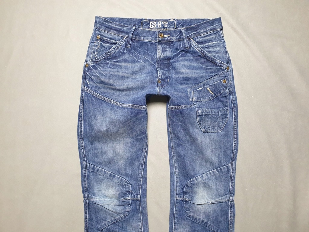 G-STAR RAW SKIFF 5620 3D TAPERED W34L32 86cm IDEAŁ