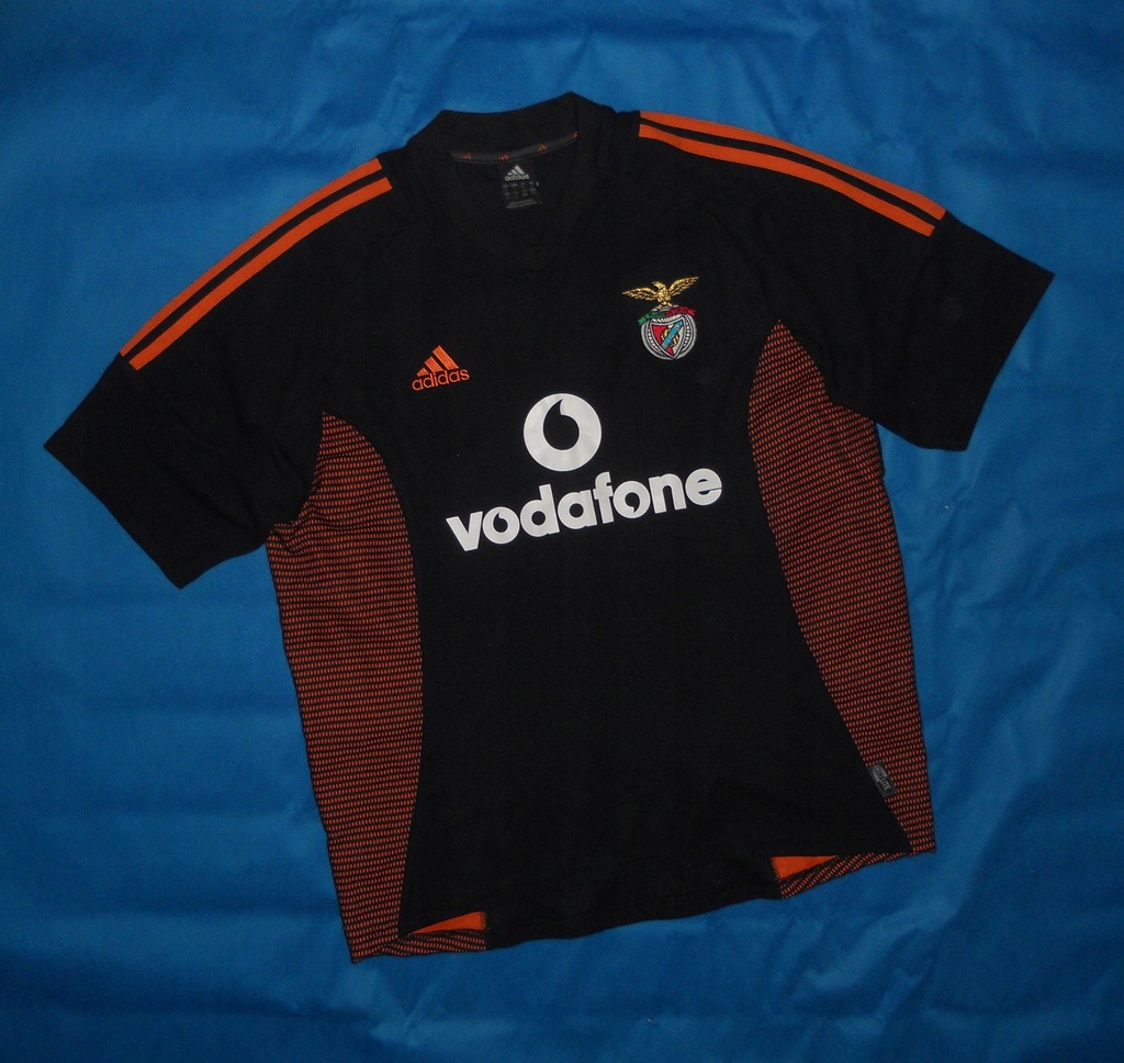 SL Benfica Lizbona Adidas Away Shirt 2002 Unikat L