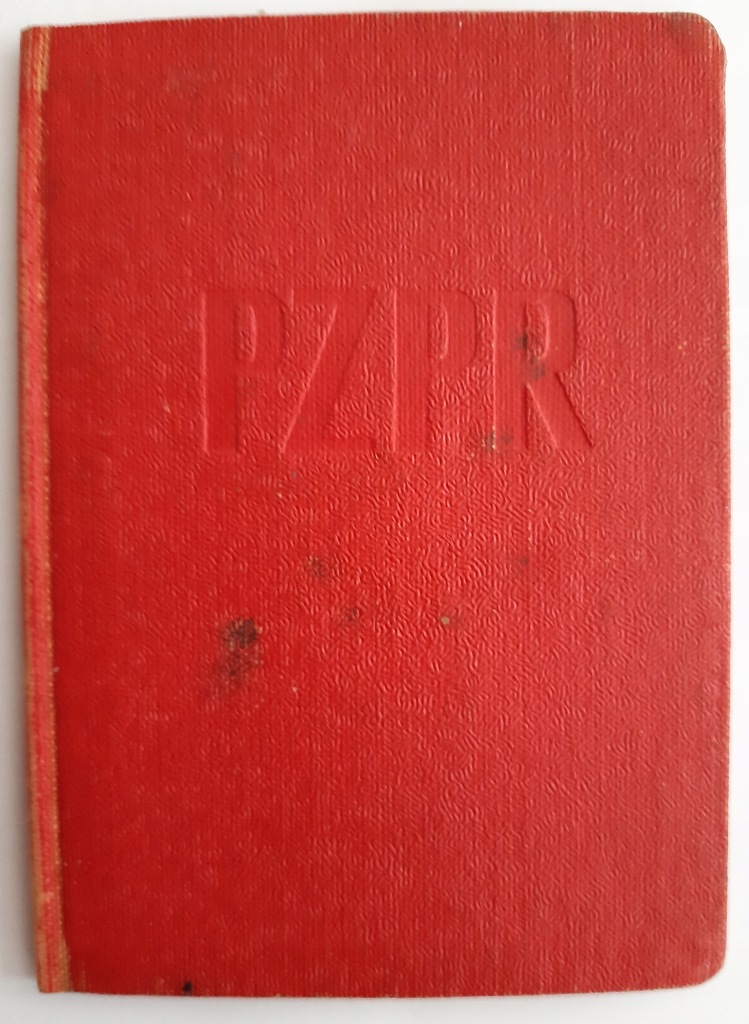 Legitymacja PZPR 1967
