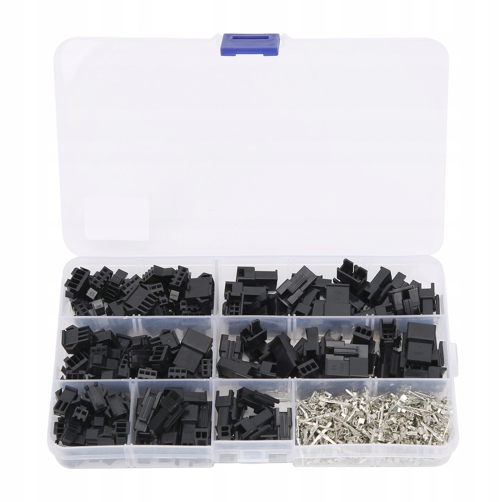 Gniazda złączek 2.54mm 480 sztuk zestaw adapterów terminalowych