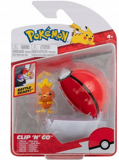 Pokemon Zestaw Clip 'N' Go Torchic Poke Ball