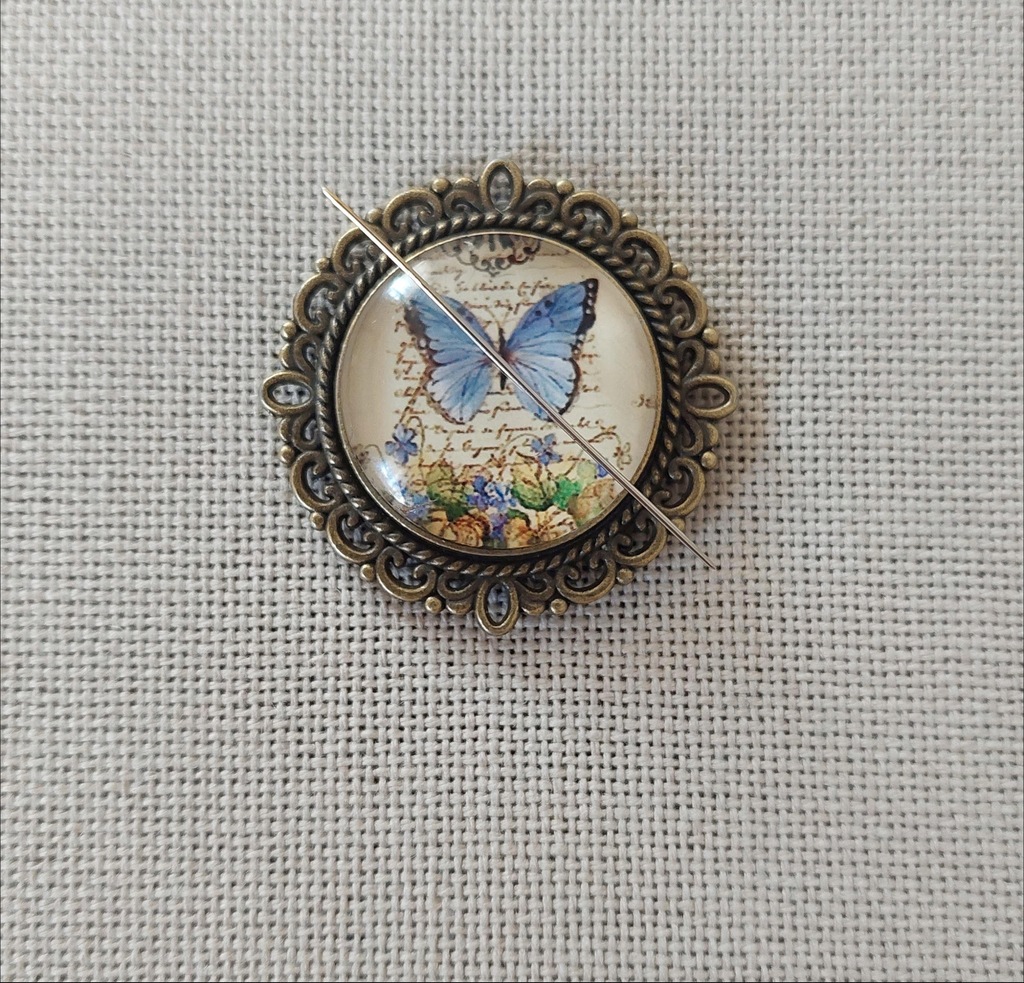 Magnes na igły / Needle minder / Haft krzyżykowy