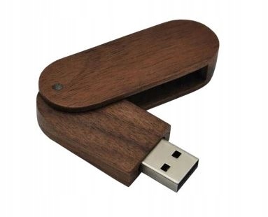 Pendrive Drewniany ruchomy 64 GB USB 3.0