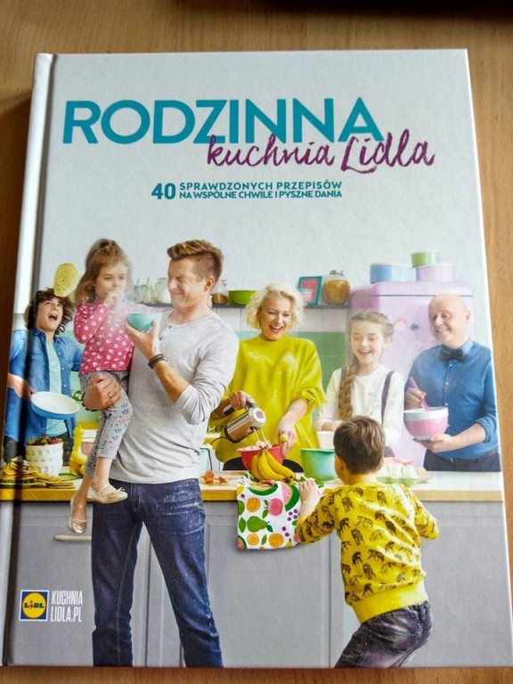 KSIĄŻKA z Lidla - RODZINNA KUCHNIA LIDLA nowa