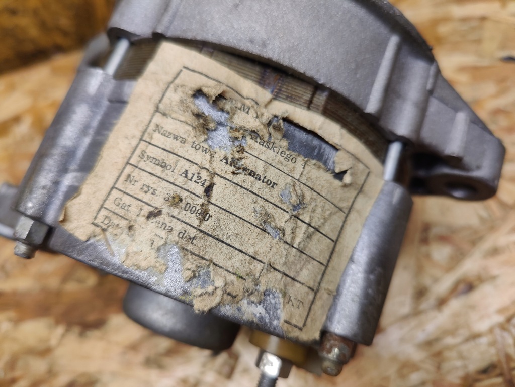 Alternator 125P Polonez NOWY ORG ELMOT 12515580493 oficjalne