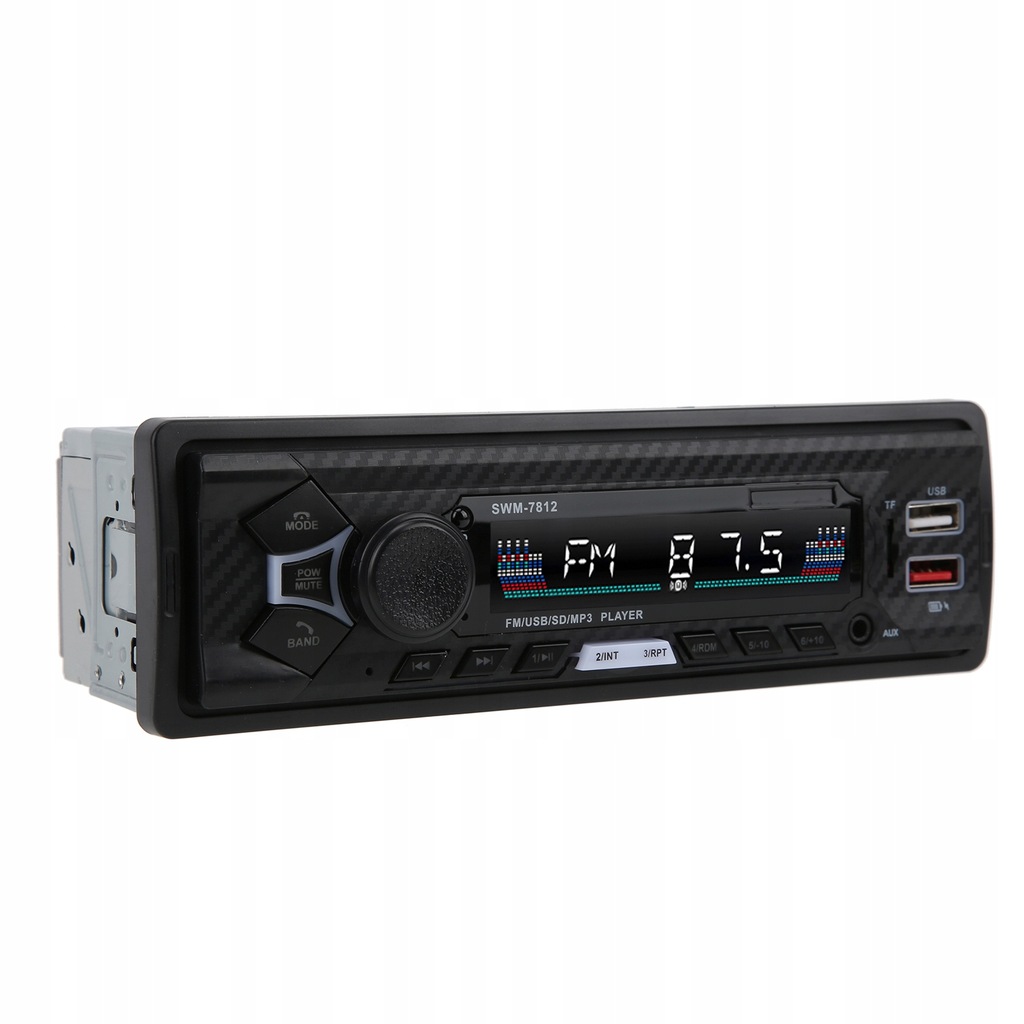 1DIN samochodowe stereo odtwarzacz MP3 Bluetooth