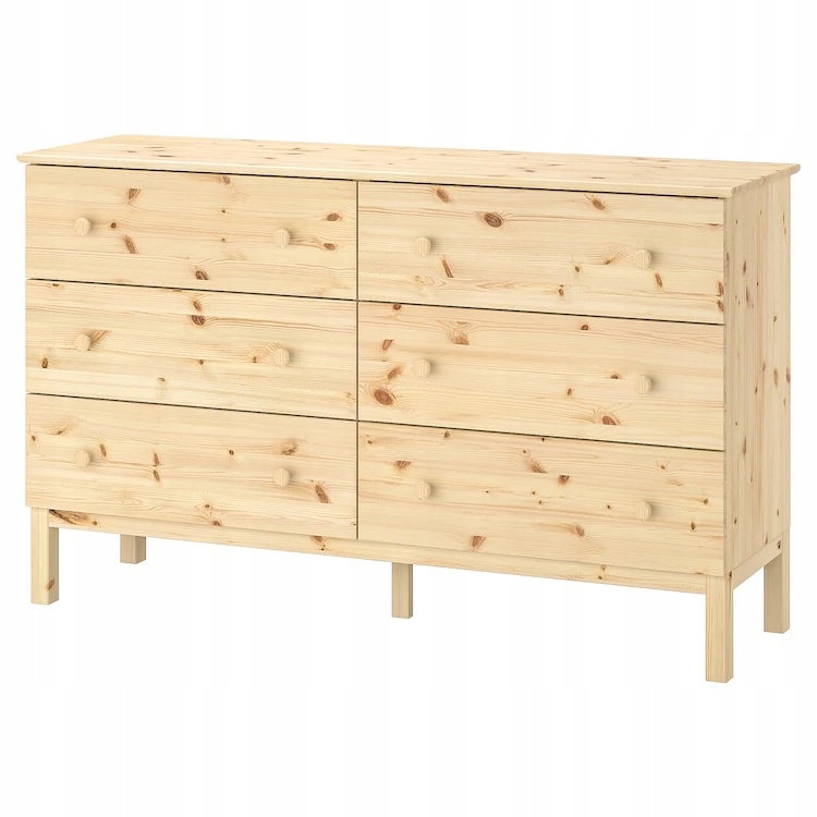 IKEA TARVA komoda 6 szuflad 155x92 cm SOSNA