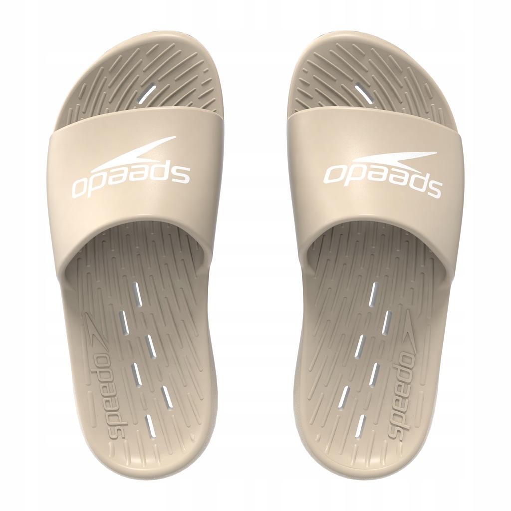 Klapki basenowe antypoślizgowe damskie Speedo Slides Cream rozmiar 37