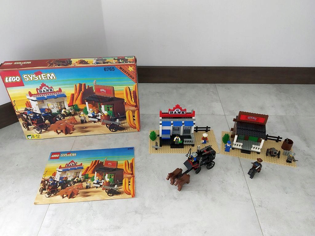 Lego 6765 Gold City Junction Western 9216045659 oficjalne archiwum Allegro