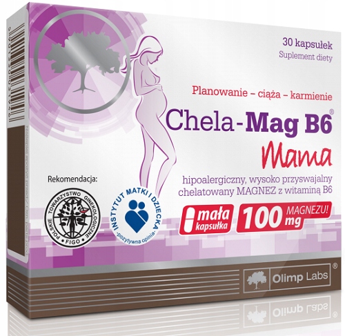 OLIMP Chela-Mag B6 Mama PLANOWANIE CIĄŻA 30kaps