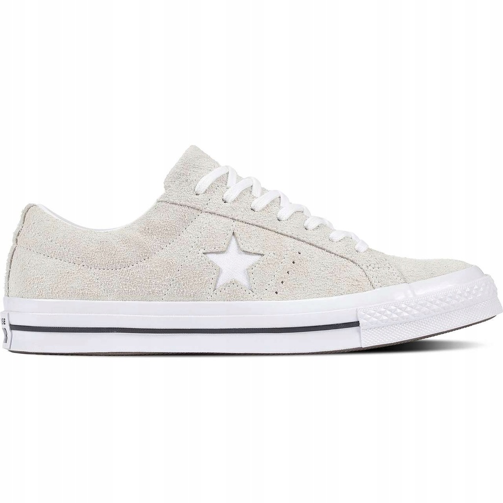 CONVERSE ONE STAR SUEDE WHI (36,5) Uniseks Trampki