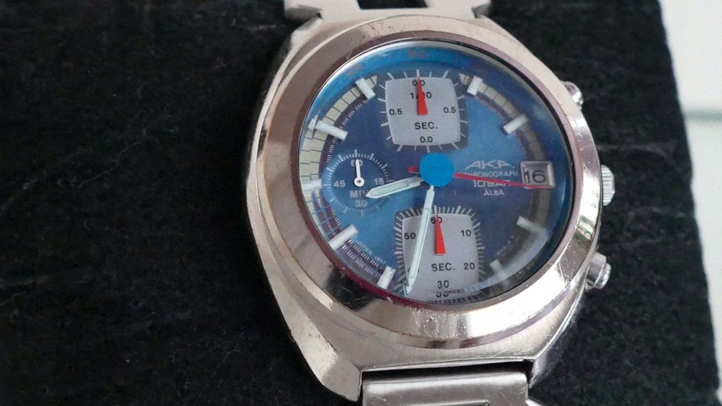 Seiko Alba Aka chronograph lata '80 te - 14863335847