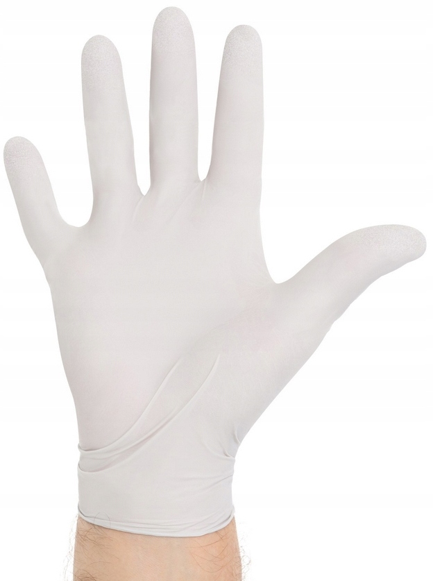 Rękawiczki nitrylowe bezpudrowe premium Halyard M