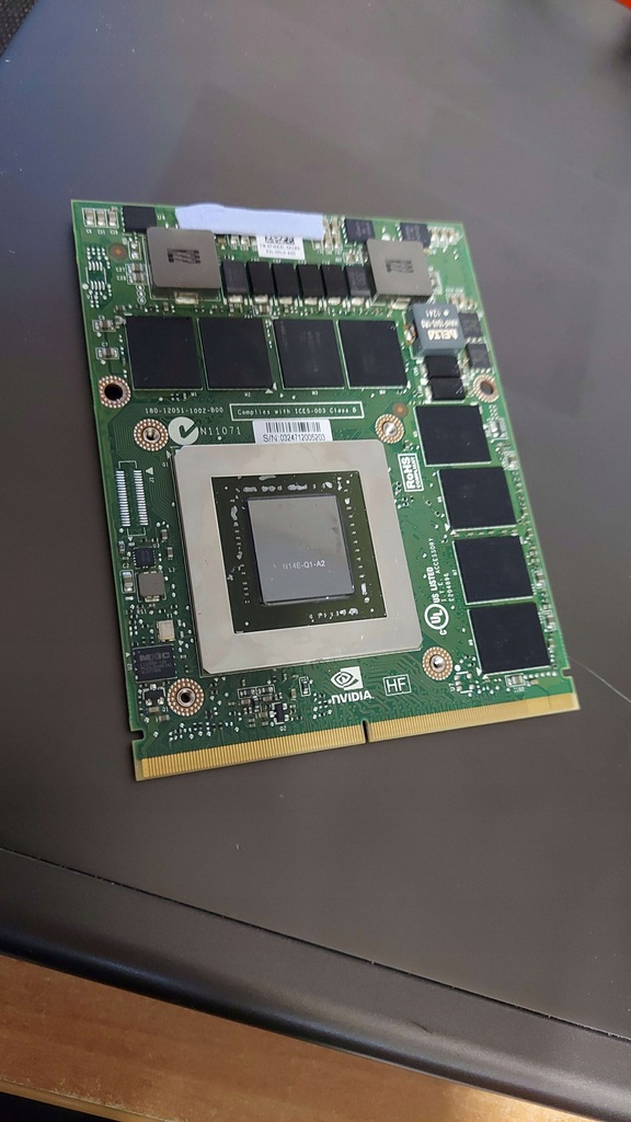 Nvidia Quadro K3000M 2GB DDR5 HP DELL