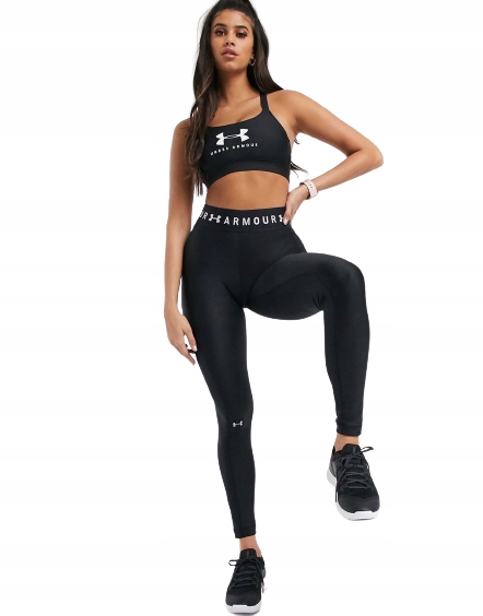 UNDER ARMOUR SPORTOWE DAMSKIE LEGGINSY L 1DUC