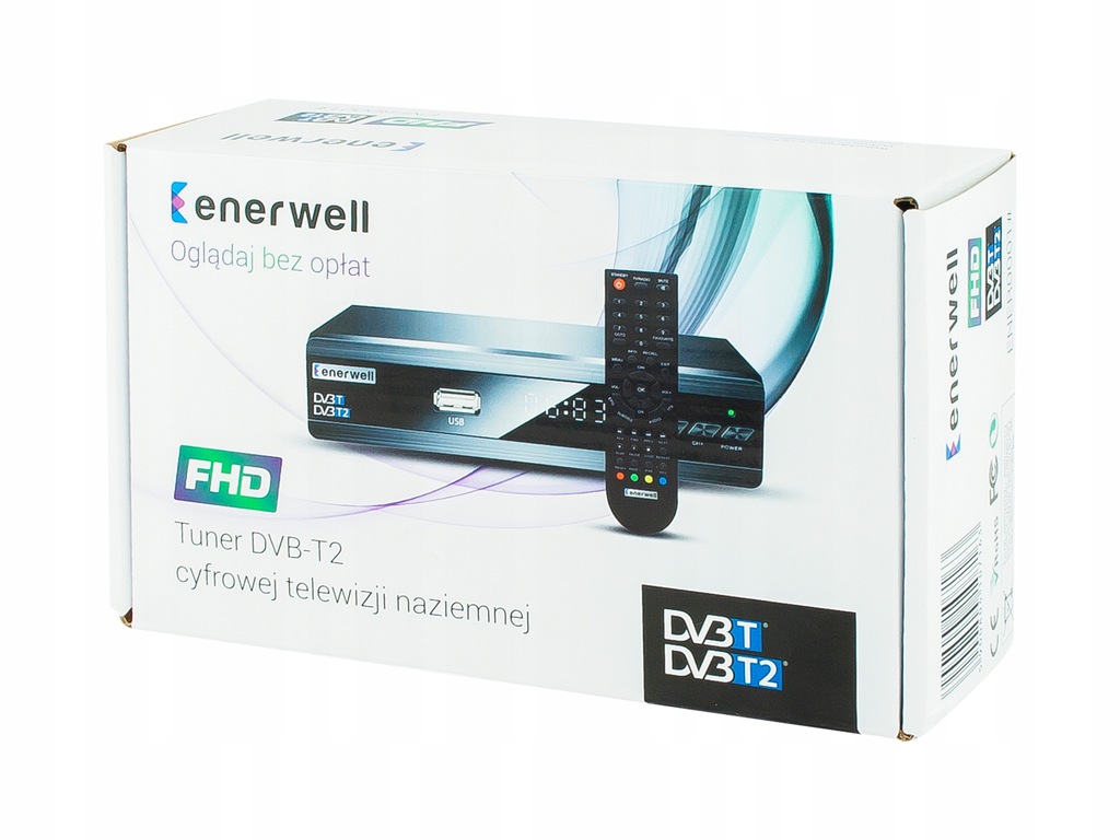 Купить Тюнер Enerwell DVB-T, декодер наземного телевидения DVB-T2: отзывы, фото, характеристики в интерне-магазине Aredi.ru