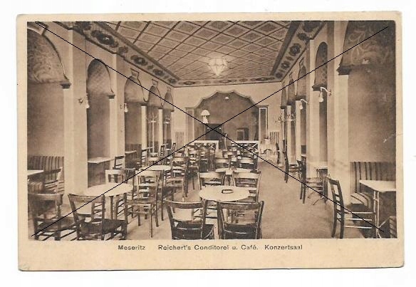 Międzyrzecz Reichert's Conditorei u.Cafe 1926