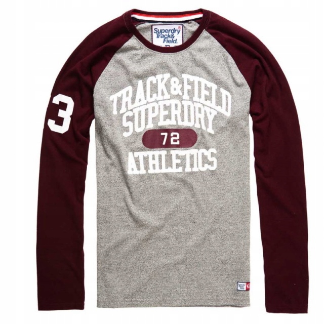 Superdry Trackster Baseball Longsleeve S