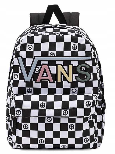Vans Realm Flying plecak w kratkę kolorowe logo