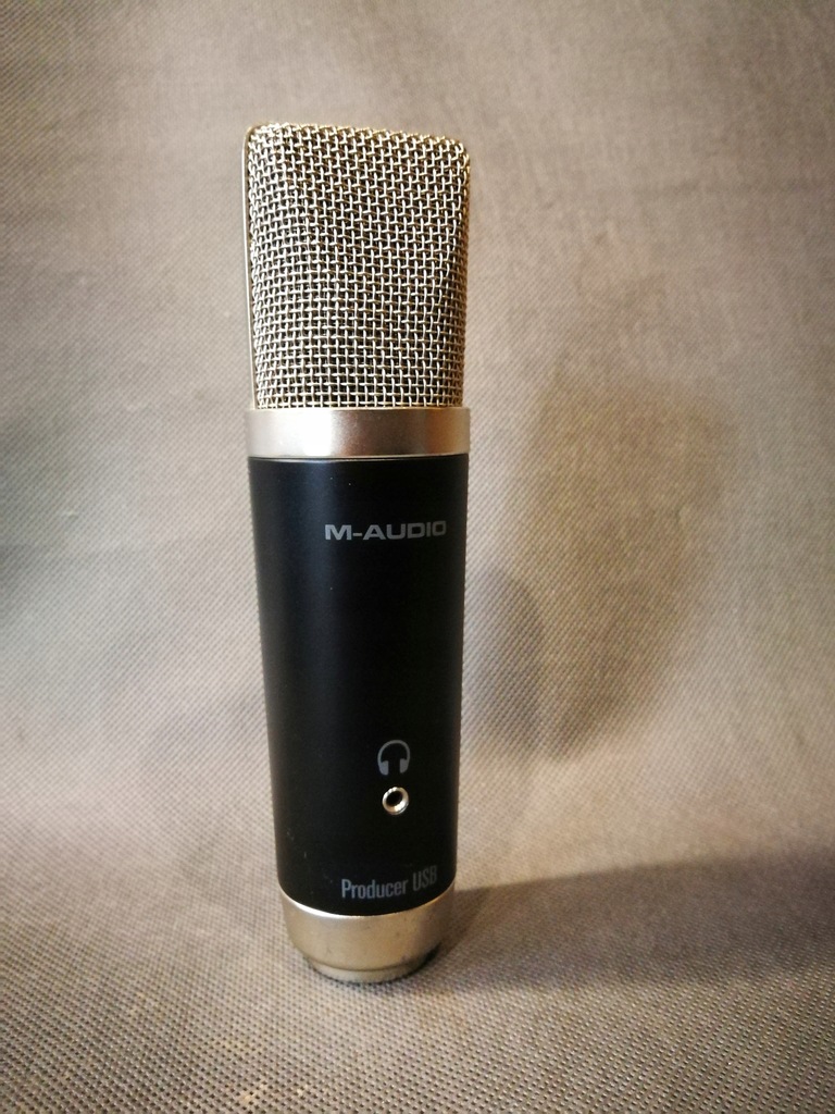 Mikrofon pojemnościowy M-Audio Producer USB + case