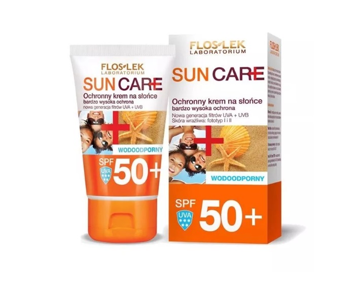 Flos-Lek Sun Care ochronny krem na słońce SPF 50+