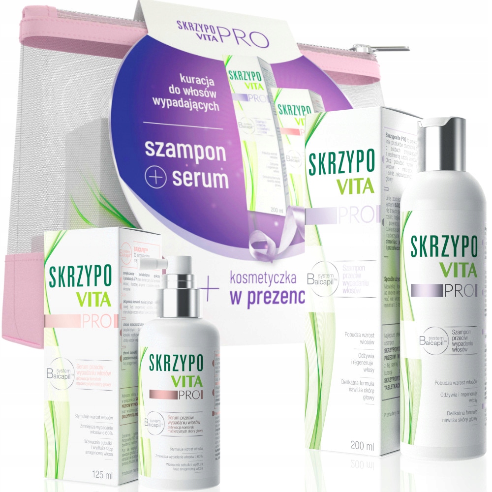 SKRZYPOVITA ZESTAW SZAMPON + SERUM W KOSMETYCZCE