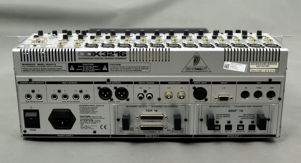 Behringer DDX3216 Fully Automated 32Channel Digit 8436588734
