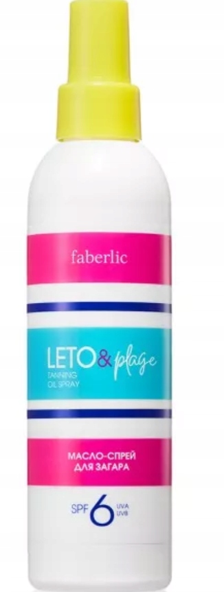 FABERLIC Olejek do opalania w sprayu SPF6