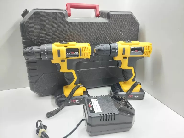 ZESTAW 2 SZT. WKRĘTARKA KRAFTWORLD KOMPLET