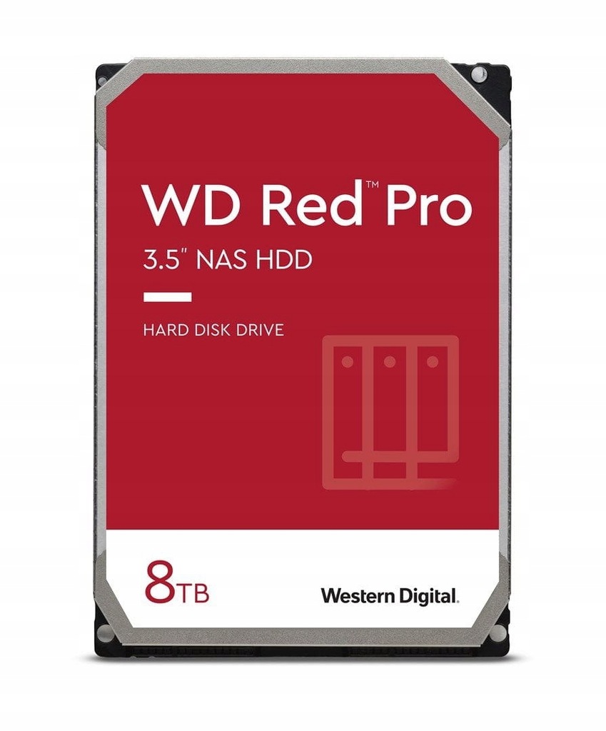 Dysk HDD WD Red Pro WD8003FFBX (8 TB ; 3.5";