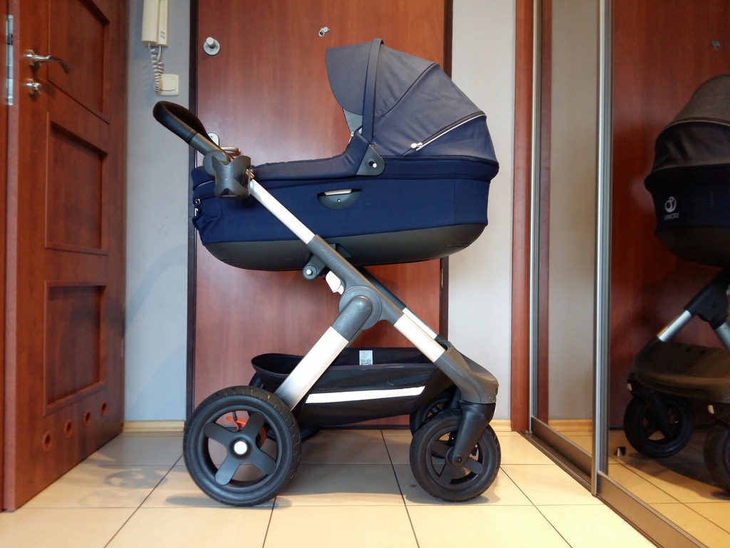 Wózek STOKKE TRAILZ 2W1 + dodatki