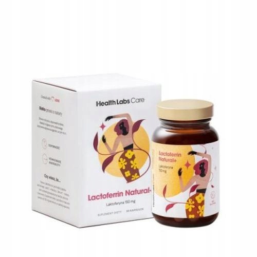 Health Labs Lactoferrin Natural+, 30 kapsułek