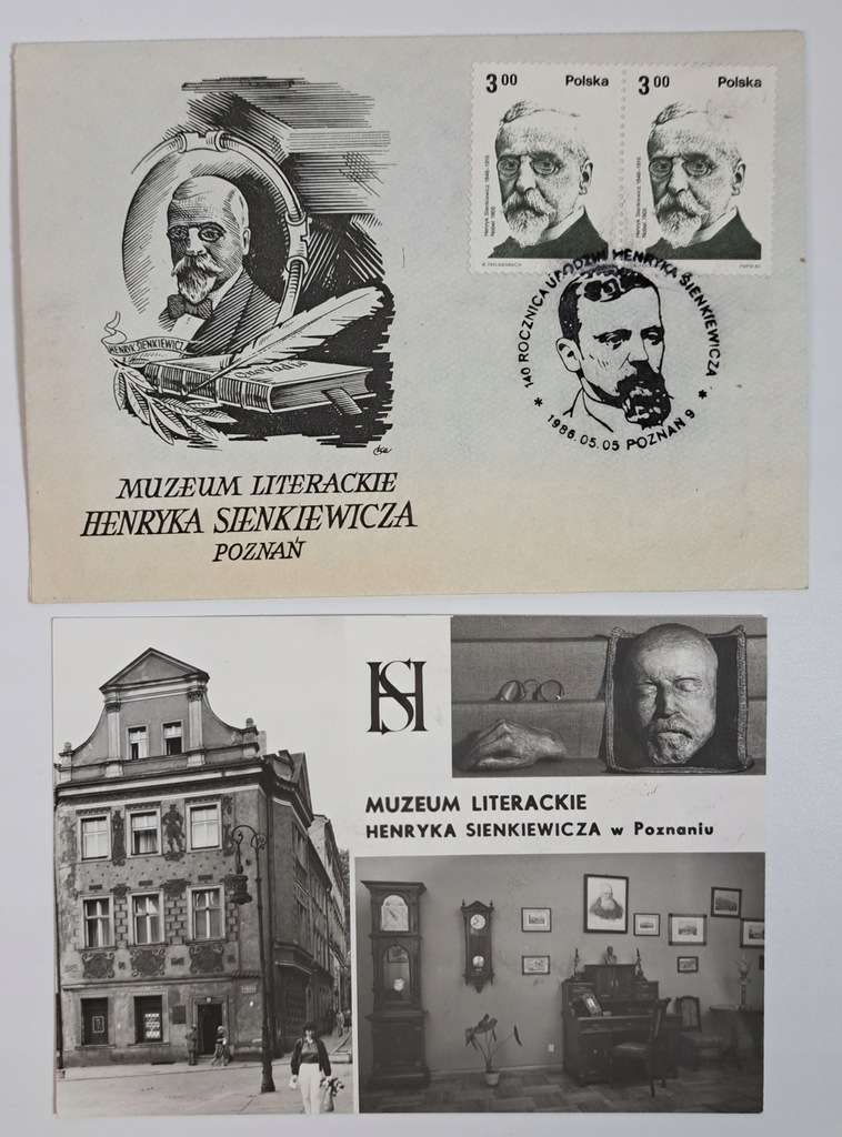 Muzeum Literackie Henryk Sienkiewicz pocztówka