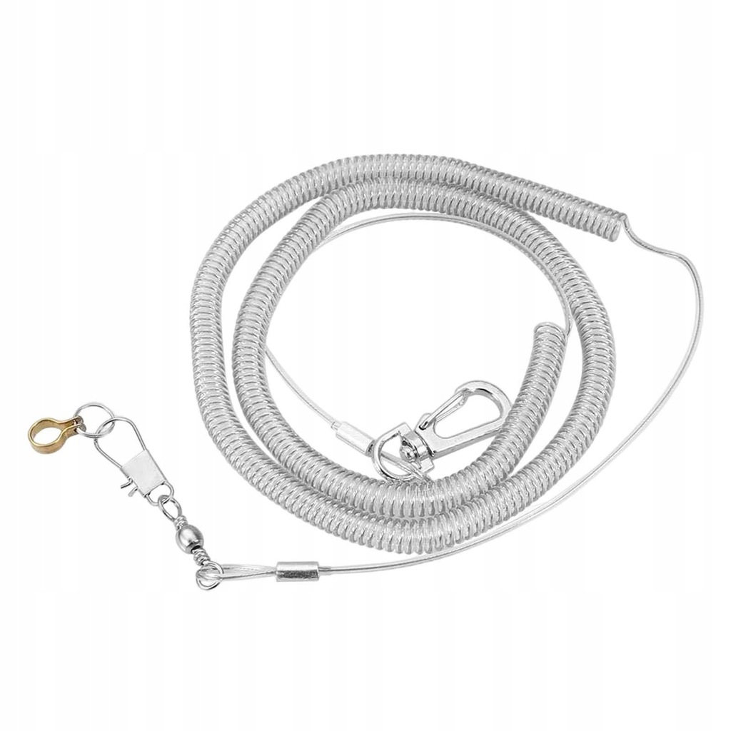 Bird Harness Foot Chain Leash Kit Pet 8.5MM+6M