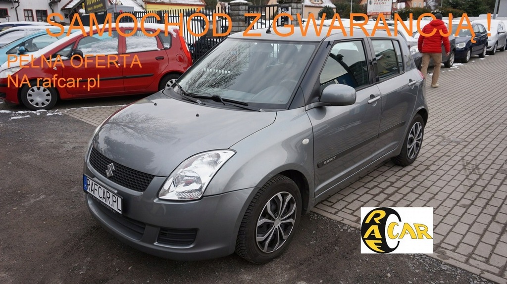 Suzuki Swift z Niemiec zarejestrowany . Gwarancja