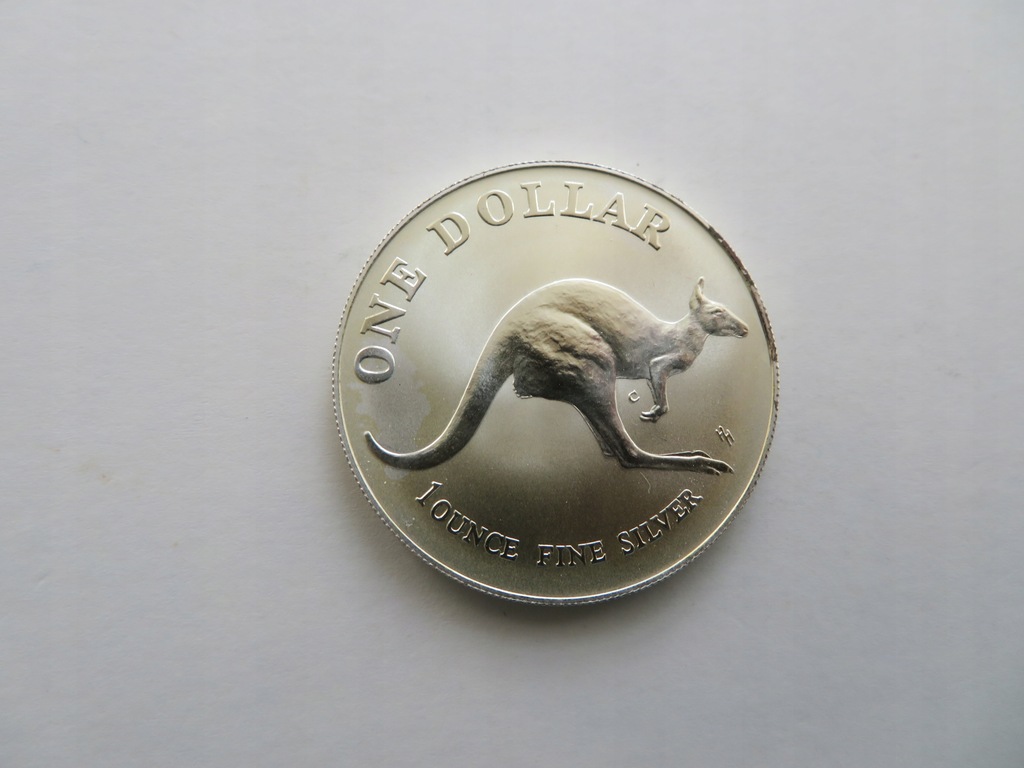 Australia - 1 $ 1993, Kangur , 1 uncja Ag