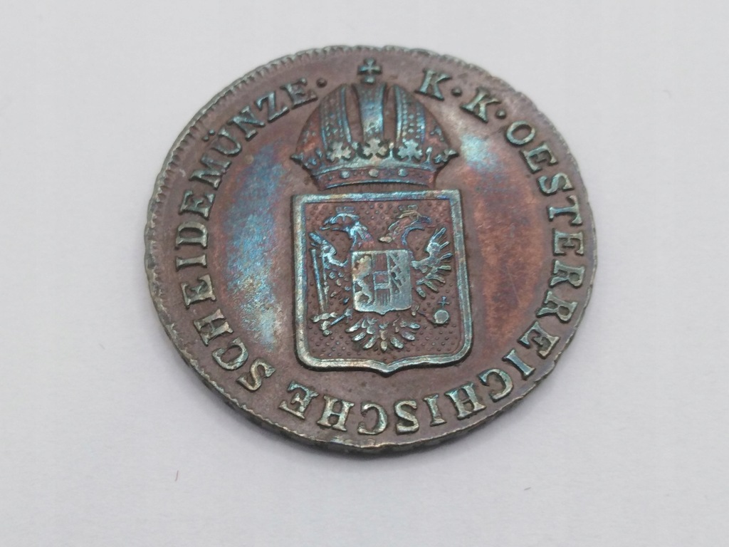 Moneta 1/2 kreuzer 1816 Austria