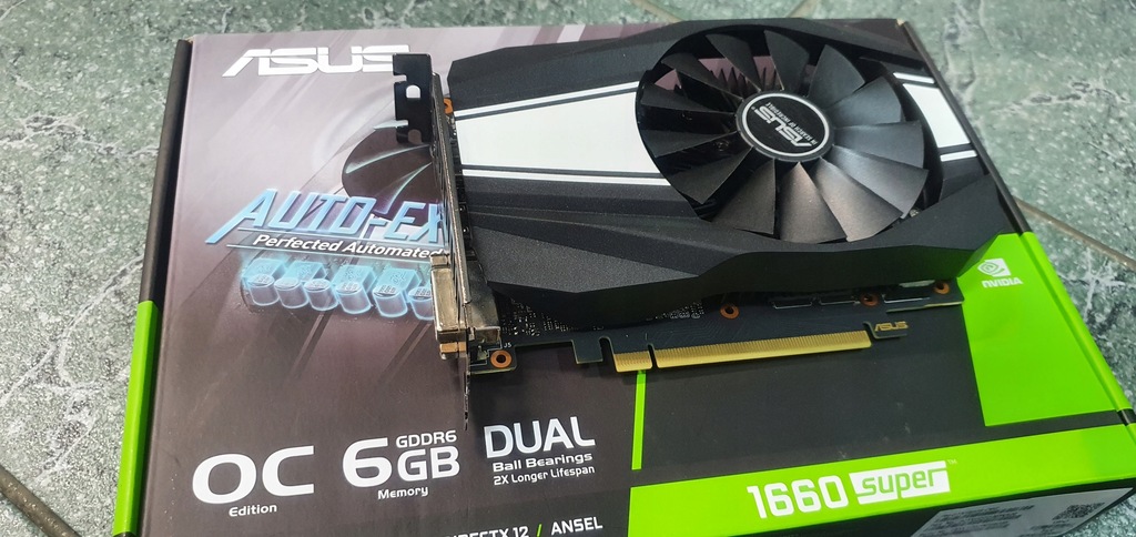 Asus Phoenix GTX 1660 SUPER OC 6GB DDR6 mini itx