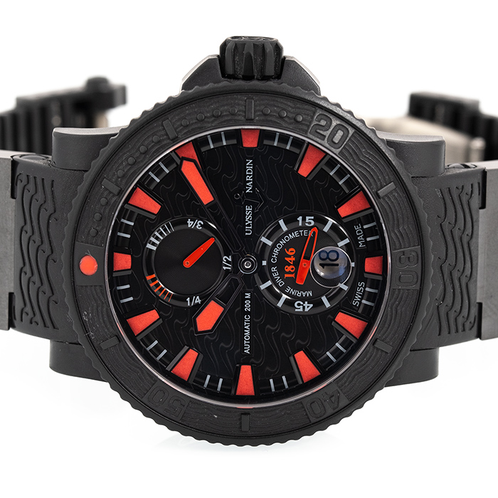 ULYSSE NARDIN DIVER BLACK SEA KOMPLET