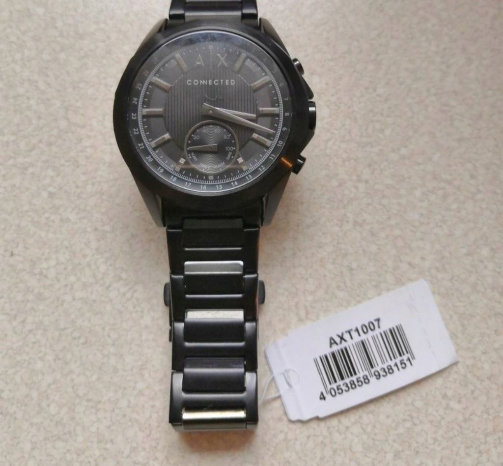 armani exchange connected watch axt1007