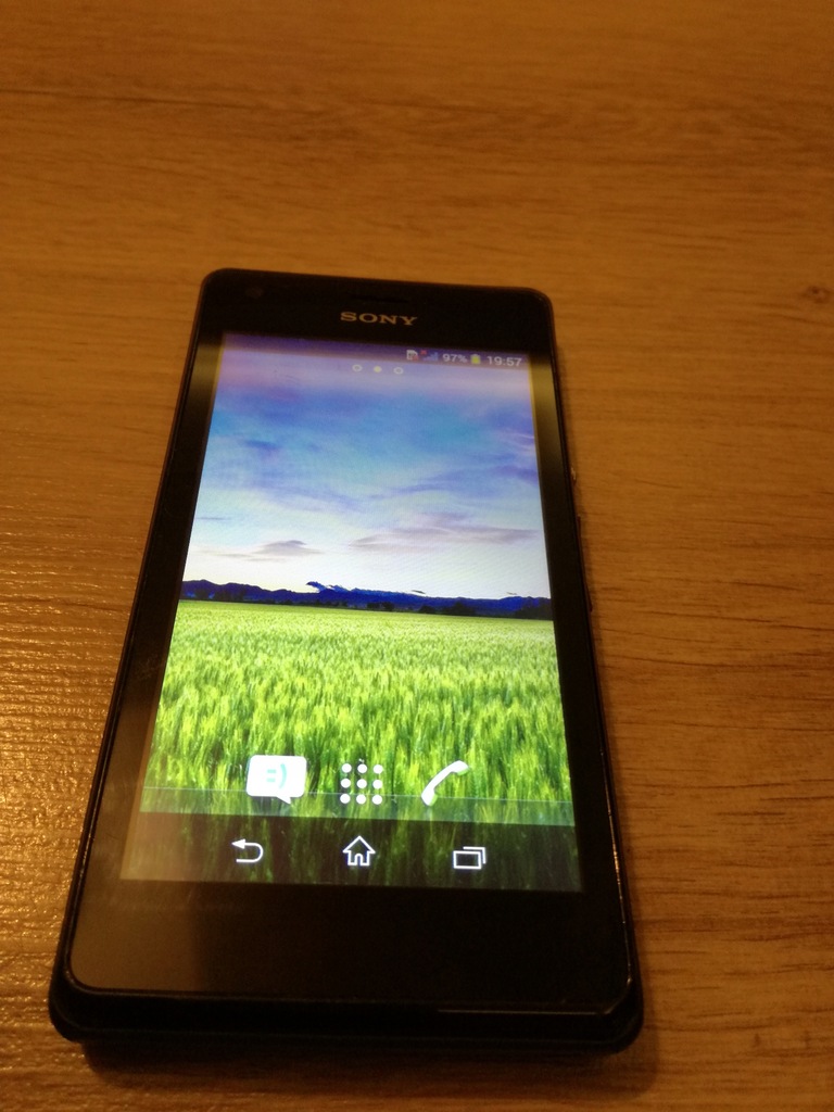 Smartfon Sony XPERIA M 1 GB / 4 GB czarny