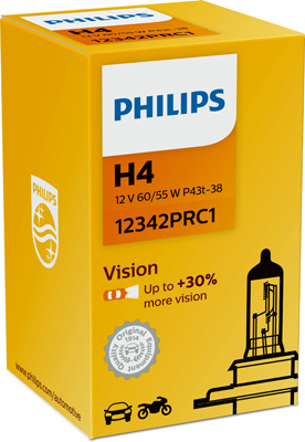 ŻARÓWKA PHILIPS H4 VISION PREMIUM +30% 12V 60/55W