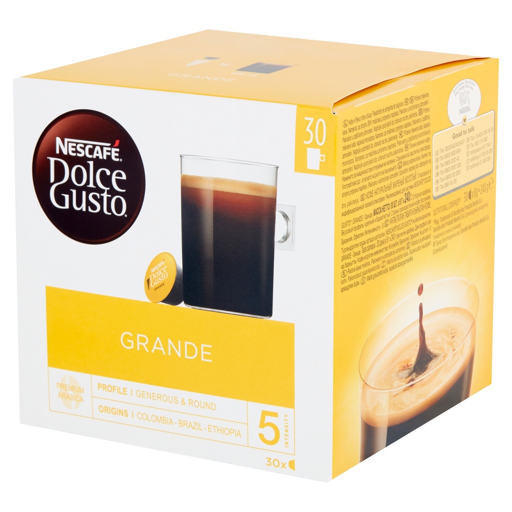 Kapsułki do Dolce Gusto Nescafe Dolce Gusto Grande 30 szt.