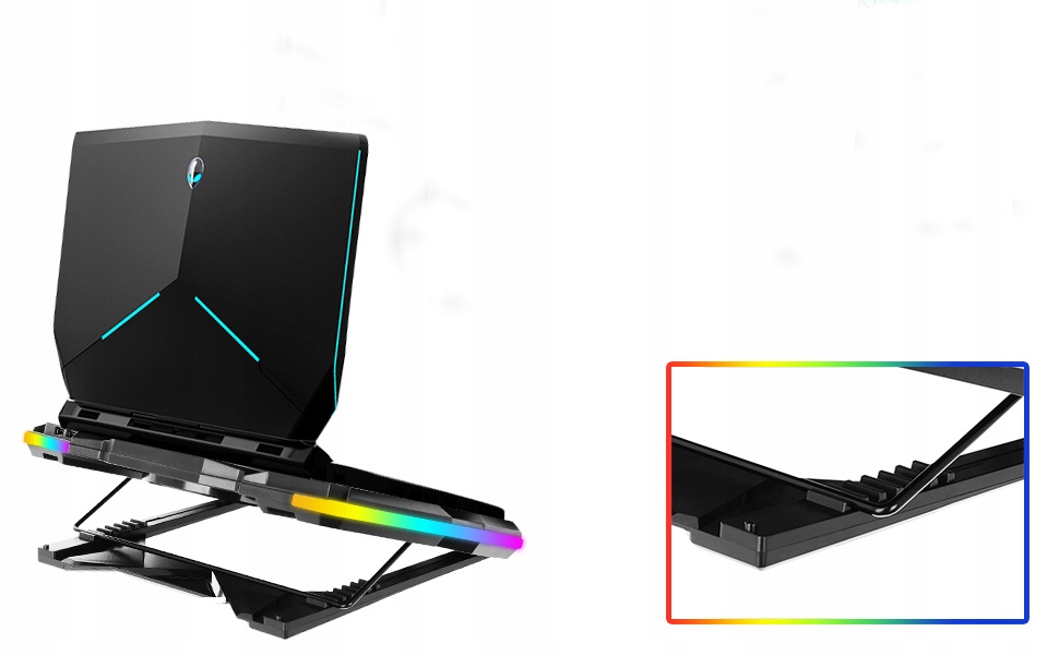 Купить ОХЛАЖДАЮЩАЯ ПОДСТАВКА ДЛЯ НОУТБУКА RGB: отзывы, фото, характеристики в интерне-магазине Aredi.ru