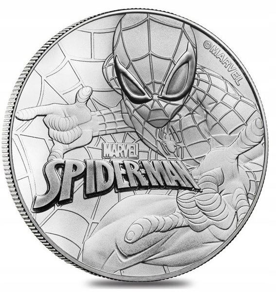 Купить Человек-паук - серебряная монета Marvel - Тувалу, Ag 1oZ: отзывы, фото, характеристики в интерне-магазине Aredi.ru