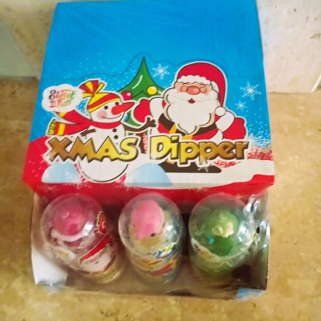 lizak i cukierek w proszku xmas dipper 12x