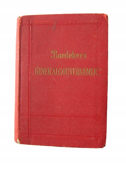 Baedekers GENERALGOUVERNEMENT - przewodnik 1945