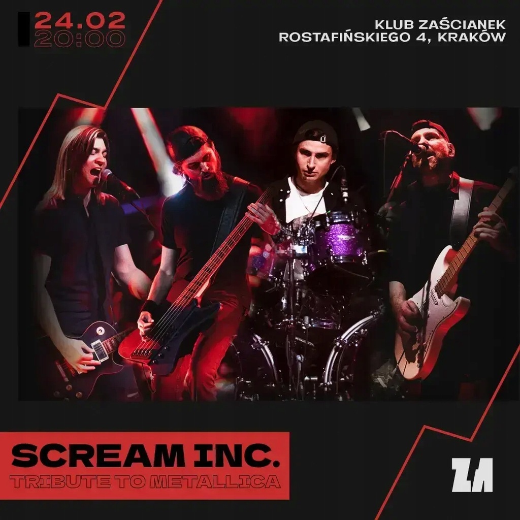 Scream Inc: Tribute to Metallica, Kraków